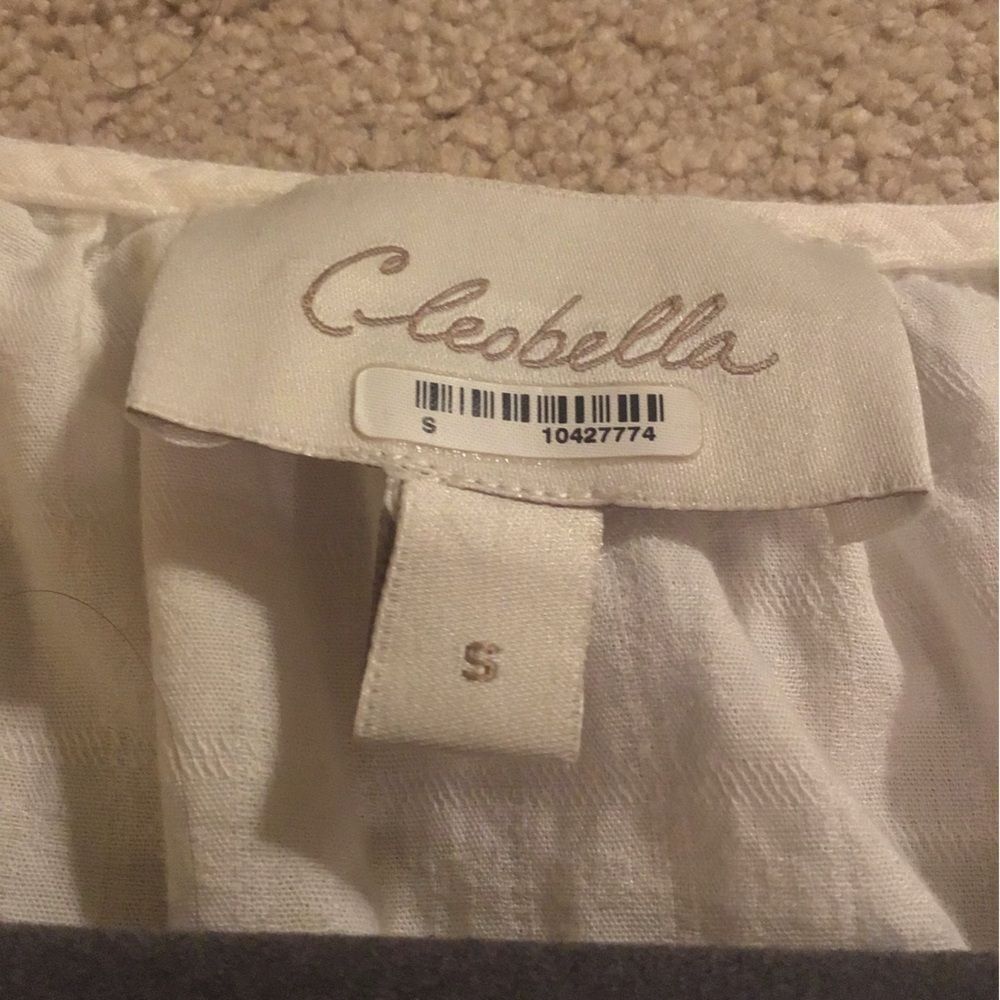 Cleobella White Ruffle Blouse - Picture 7 of 9
